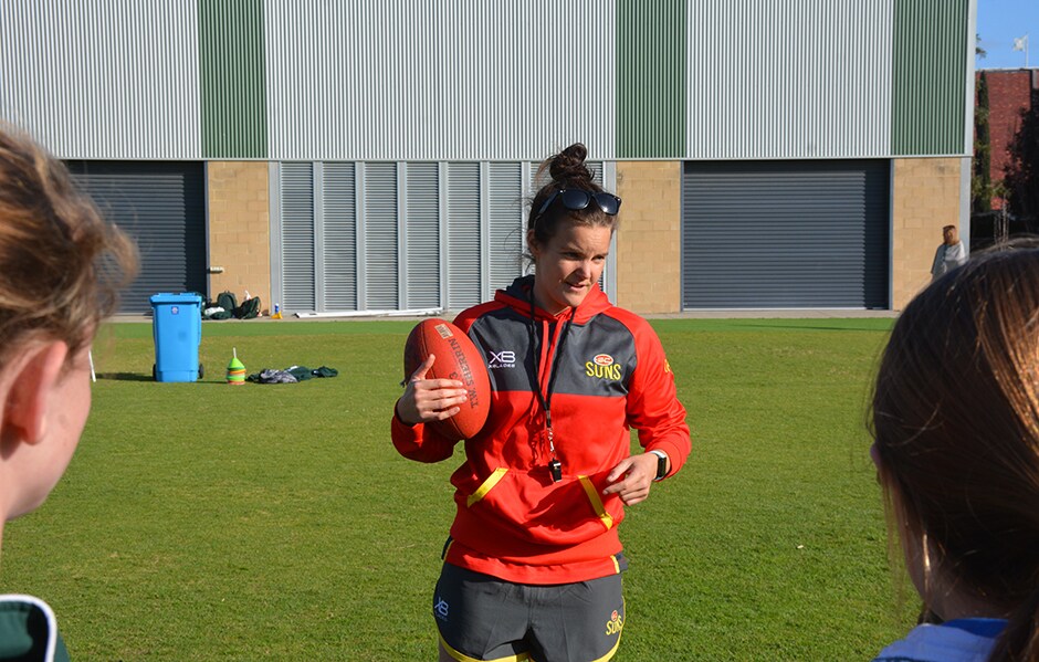 AFLW Feature: Riley’s shared passions inspiring the next generation