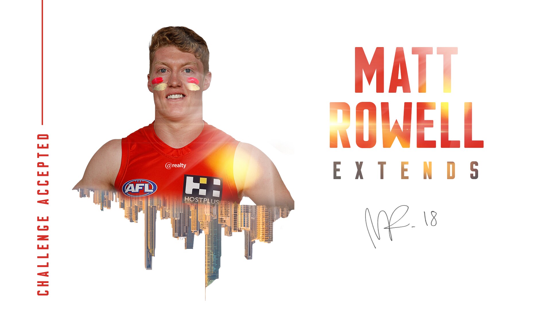 Challenge Accepted: Matt Rowell extends