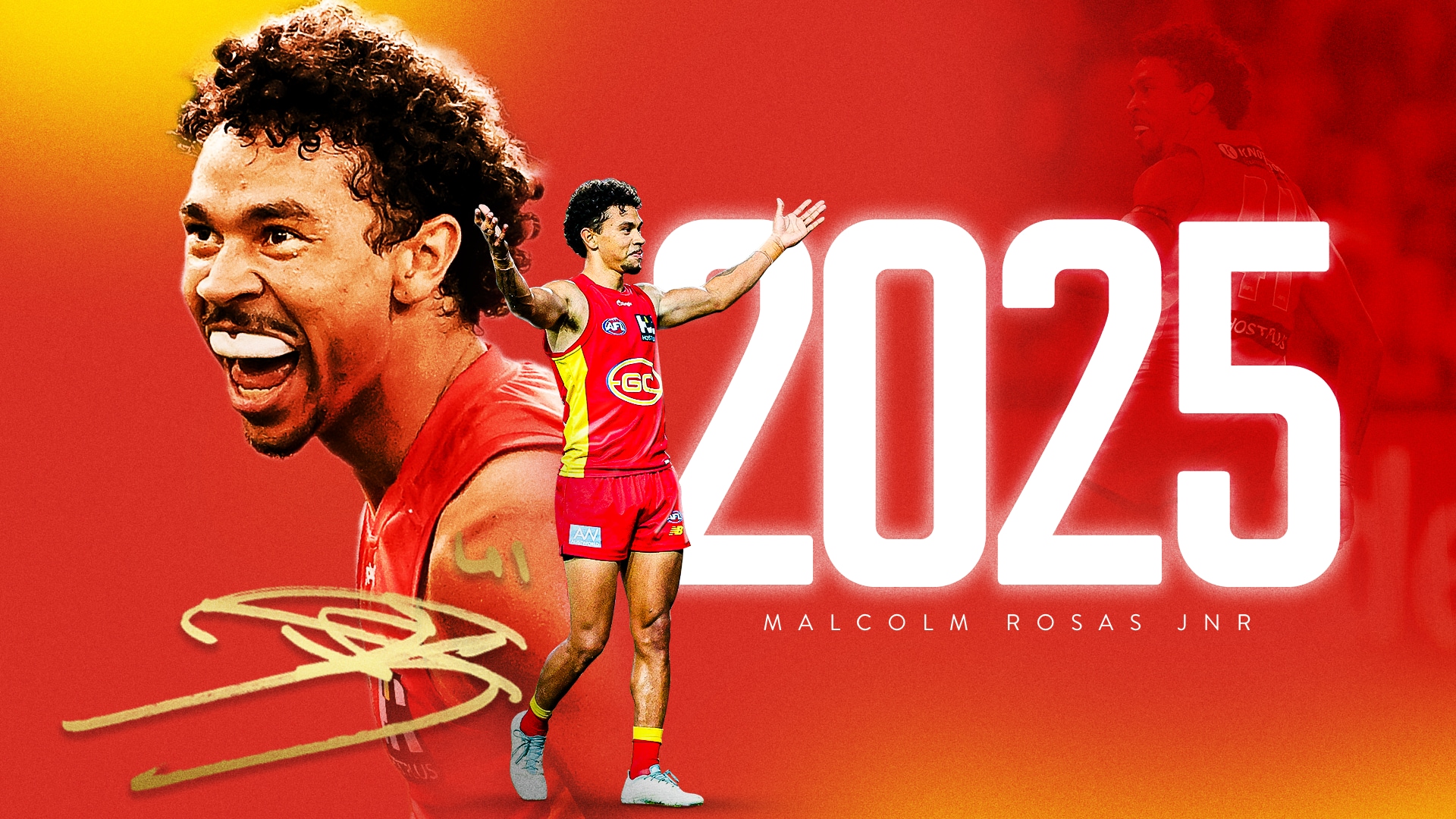 Malcolm Rosas Jnr extends