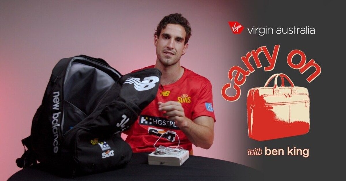 Virgin Australia Carry On with Ben King